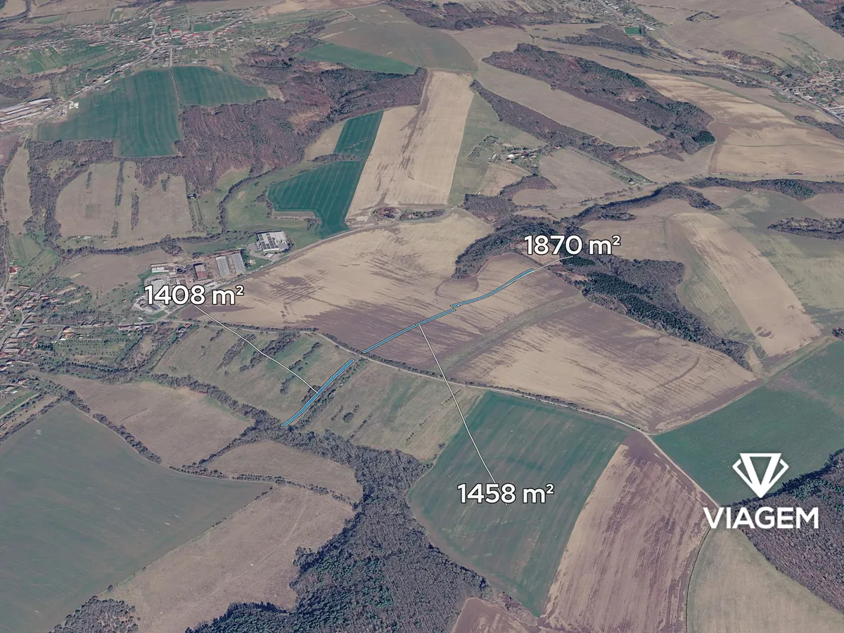 Prodej podílu 5/8 pole 2960 m²